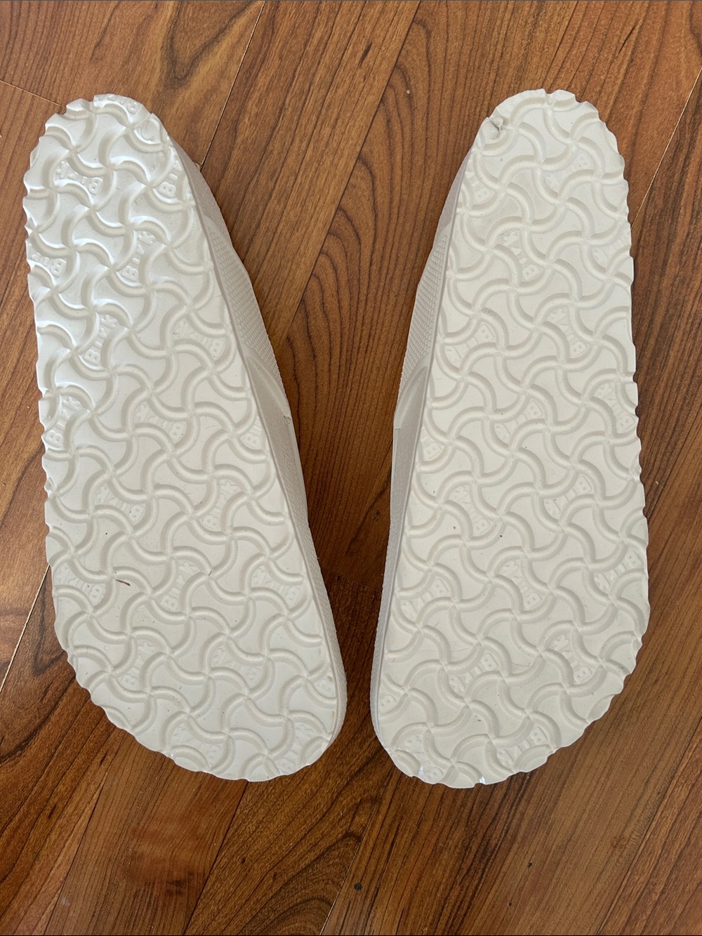 Birkenstock White EVA Thong Sandals - Picture 5 of 7